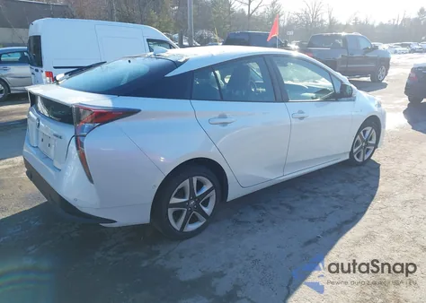 2018 Toyota Prius Three Touring from USA, damaged, VIN JTDKARFU6J3059736